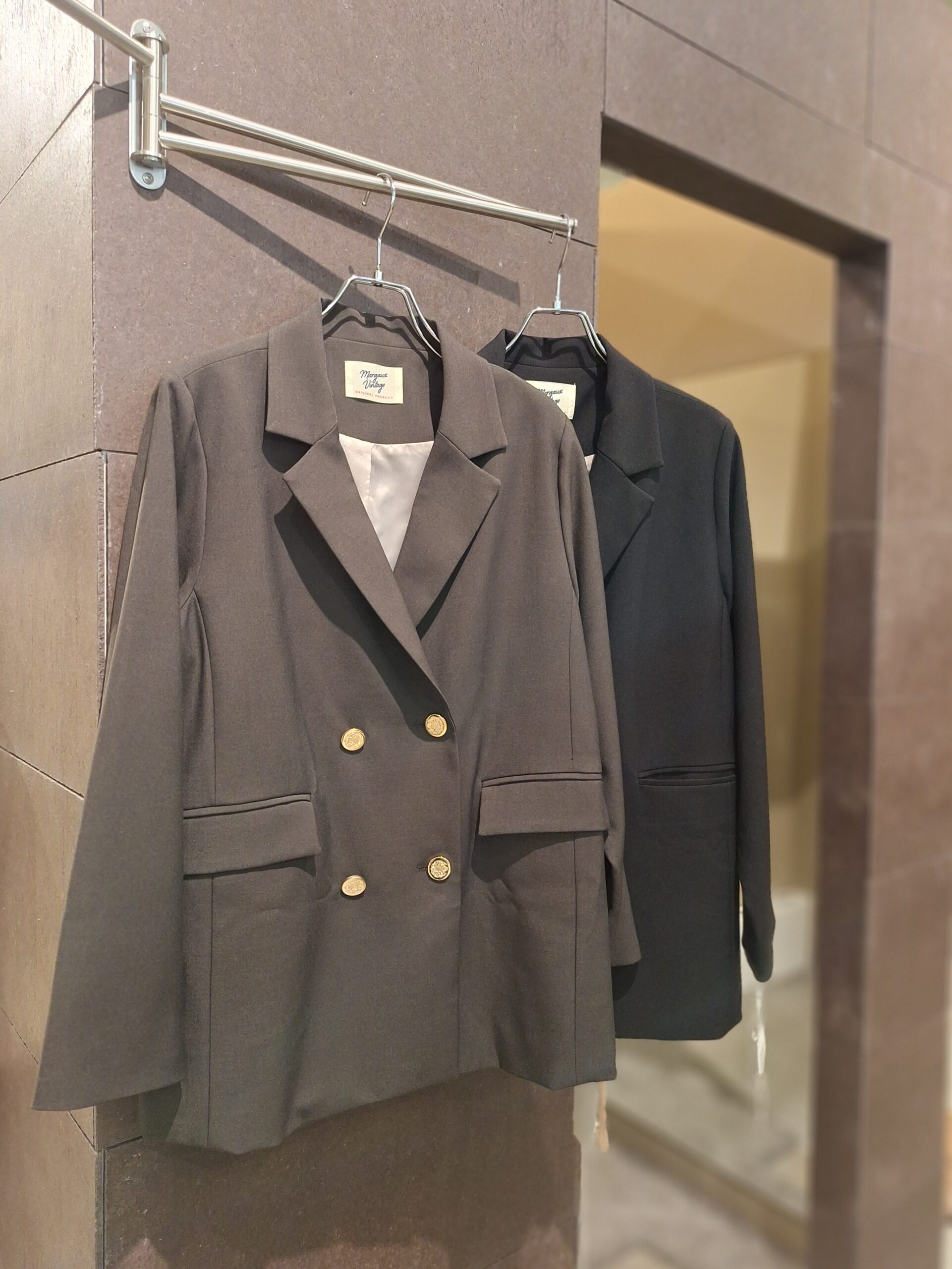 今こそ着たい、ダブルボタンジャケット～【Margaux Vintage】