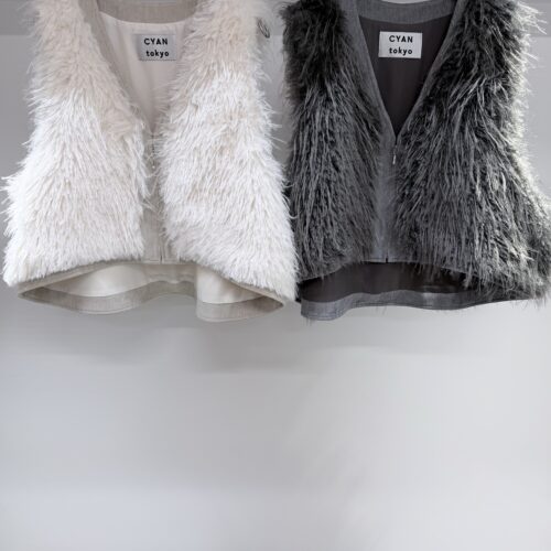 気温が上がったり下がったりする今に最適！？【CYAN TOKYO】MIXファー